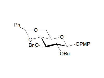 4-Methoxyphenyl 2,3-di-O-benzyl-4,6-O-benzylidene-β-D-glucopyranoside