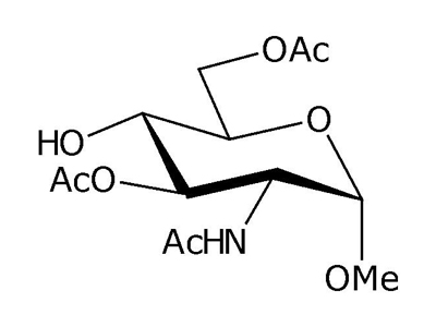 Methyl 2-acetamido-3,6-di-O-acetyl-2-deoxy-α-D-glucopyranoside