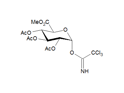 2,3,4-Tri-O-acetyl-α-D-glucopyranuronic acid methyl ester trichloroacetimidate