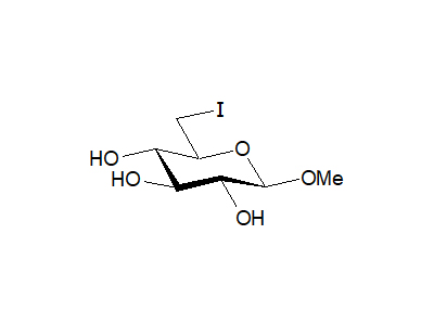 Methyl 6-deoxy-6-iodo-β-D-glucopyranoside