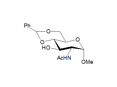 Methyl 2-acetamido-4,6-O-benzylidene-2-deoxy-α-D-glucopyranoside