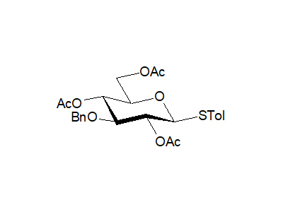 4-Methylphenyl 2,4,6-tri-O-acetyl-3-O-benzyl-1-thio-β-D-glucopyranoside