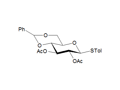 4-Methylphenyl 2,3-di-O-acetyl-4,6-O-benzylidene-1-thio-β-D-glucopyranoside