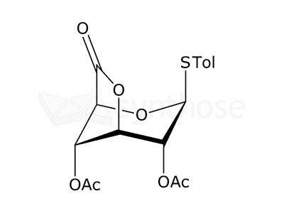 4-Methylphenyl 2,4-di-O-acetyl-1-thio-β-D-glucopyranosylurono-6,3-lactone