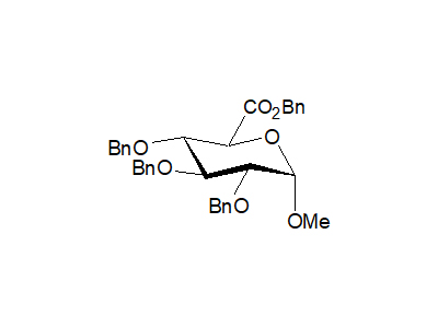 Methyl 2,3,4-tri-O-benzyl-α-D-glucopyranosiduronic acid benzyl ester