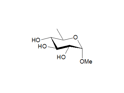 Methyl 6-deoxy-α-D-glucopyranoside