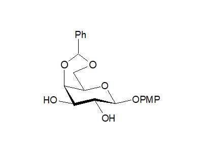 4-Methoxyphenyl 4,6-O-benzylidene-β-D-galactopyranoside