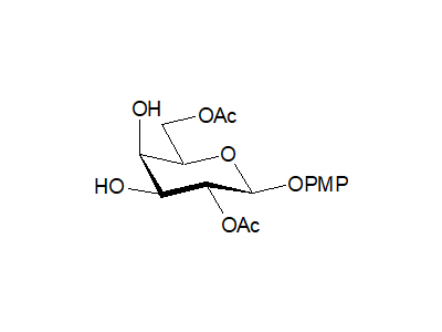 4-Methoxyphenyl 2,6-di-O-acetyl-β-D-galactopyranoside