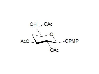 4-Methoxyphenyl 2,3,6-tri-O-acetyl-β-D-galactopyranoside