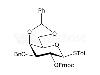 4-Methylphenyl 3-O-benzyl-4,6-O-benzylidene-2-O-(9-fluorenylmethoxycarbonyl)-1-thio-β-D-galactopyranoside