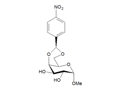 Methyl 4,6-O-[(S)-4-nitrobenzylidene]-α-D-galactopyranoside