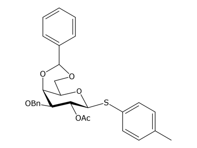 4-Methylphenyl 2-O-acetyl-3-O-benzyl-4,6-O-benzylidene-1-thio-β-D-galactopyranoside