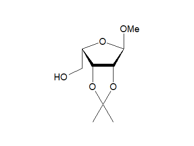 Methyl 2,3-O-isopropylidene-α-L-lyxofuranoside