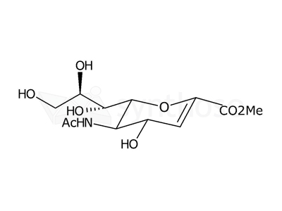2,6-Anhydro-3,5-dideoxy-N-acetylneuraminic acid methyl ester