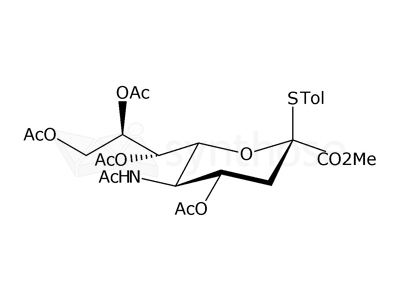 4-Methyphenyl 4,7,8,9-tetra-O-acetyl-2-thio-β-N-acetylneuraminic acid methyl ester