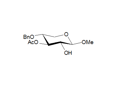 Methyl 3-O-acetyl-4-O-benzyl-β-D-xylopyranoside