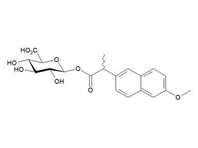 (R,S)-Naproxen acyl-β-D-glucuronide