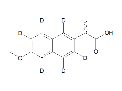 (R,S)-Naproxen-1,3,4,5,7,8-d6