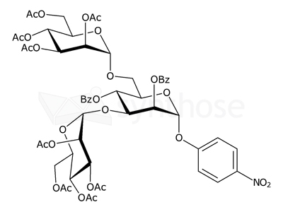 4-Nitrophenyl 2,4-di-O-benzoyl-3,6-di-O-(2,3,4,6-tetra-O-acetyl-α-D-mannopyranosyl)-α-D-mannopyranoside