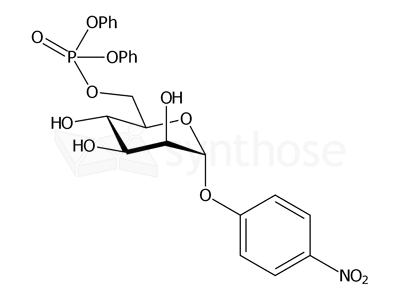 4-Nitrophenyl 6-O-diphenylphosphoryl-α-D-mannopyranoside