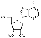 9-(2-3-5-Tri-O-acetyl-β-D-ribofuranosyl)-6-chloropurine