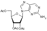 2-Amino-9-(2,3,5-tri-O-acetyl-β-D-ribofuranosyl)purine