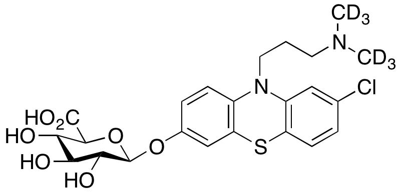 7-Hydroxychlorpromazine-d6 O- β-D-Glucuronide