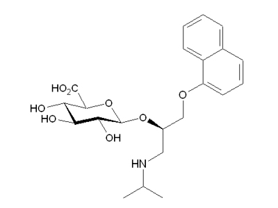 (R)-Propranolol O-β-D-glucuronide