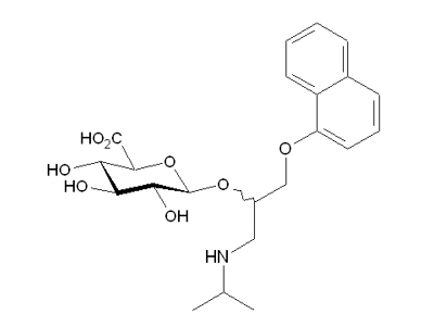 (R,S)-Propranolol O-β-D-glucuronide