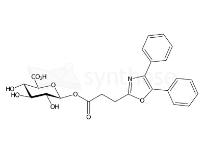 Oxaprozin acyl-β-D-glucuronide