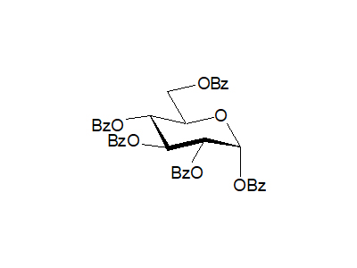 1,2,3,4,6-Penta-O-benzoyl-α-D-glucopyranose