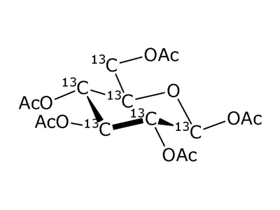 1,2,3,4,6-Penta-O-acetyl-β-D-glucopyranose-1,2,3,4,5,6-13C6