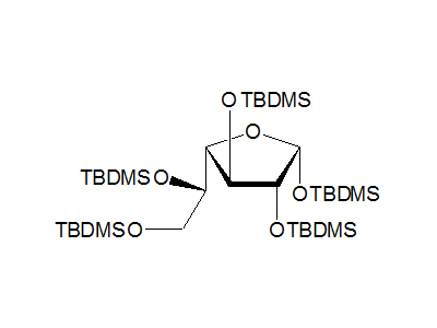 1,2,3,5,6-Penta-O-tert-butyldimethylsilyl-α-D-galactofuranose