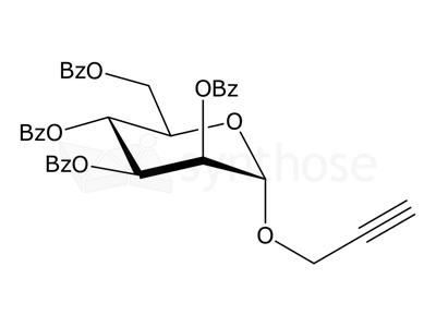 Propargyl 2,3,4,6-tetra-O-benzoyl-α-D-mannopyranoside
