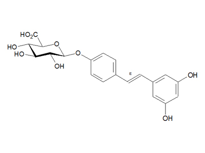 trans-Resveratrol 4'-O-β-D-glucuronide