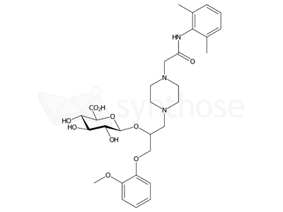 (R,S)-Ranolazine O-β-D-glucuronide