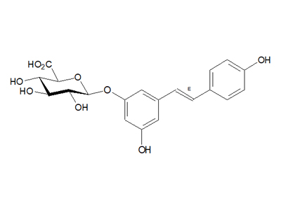 trans-Resveratrol 3-O-β-D-glucuronide