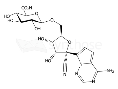 Remdesivir metabolite GS-441524 O-β-D-glucuronide