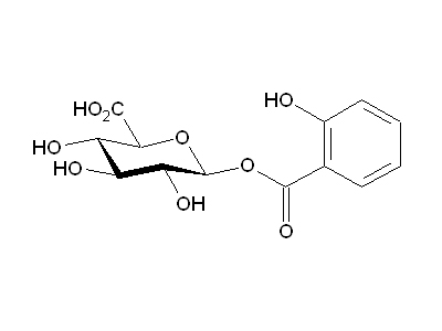 Salicylic acid acyl-β-D-glucuronide