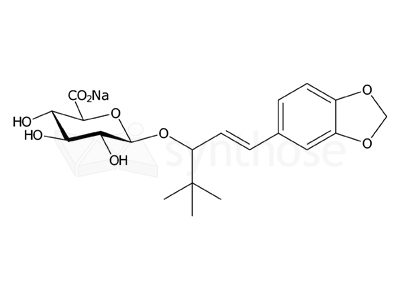Stiripentol O-β-D-glucuronide, sodium salt