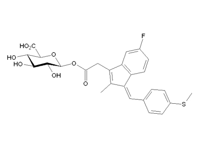 Sulindac sulfide acyl-β-D-glucuronide
