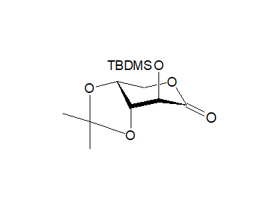 2-O-Tert-butyldimethylsilyl-3,4-O-isopropylidene-D-arabinonic acid δ-lactone