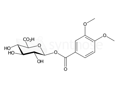 Veratric acid acyl-β-D-glucuronide