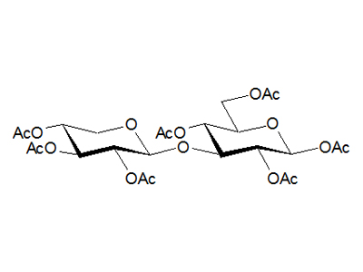 1,2,4,6-Tetra-O-acetyl-3-O-(2,3,4-tri-O-acetyl-β-D-xylopyranosyl)-β-D-glucopyranose