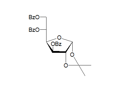 3,5,6-Tri-O-benzoyl-1,2-O-isopropylidene-α-D-glucofuranose