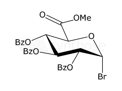 2,3,4-Tri-O-benzoyl-1-bromo-1-deoxy-α-D-glucopyranuronic acid methyl ester