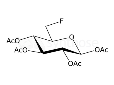 1,2,3,4-Tetra-O-acetyl-6-deoxy-6-fluoro-β-D-glucopyranose