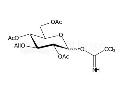 2,4,6-Tri-O-acetyl-3-O-allyl-D-glucopyranosyl trichloroacetimidate