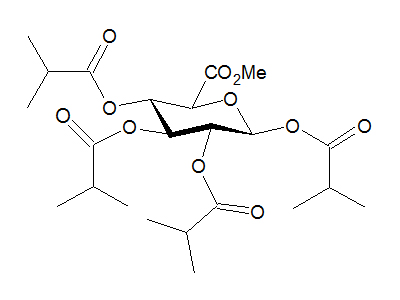1,2,3,4-Tetra-O-isobutyryl-β-D-glucopyranuronic acid methyl ester