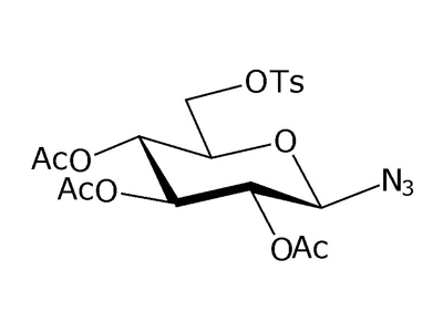 2,3,4-Tri-O-acetyl-6-O-tosyl-β-D-glucopyranosyl azide